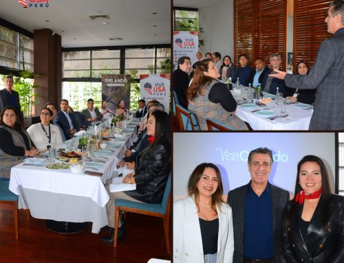 VISIT USA PERÚ Y VISIT ORLANDO FORTALECEN LAZOS CON MAYORISTAS Y CONSOLIDADORES DEL SECTOR TURÍSTICO EN EL PERÚ